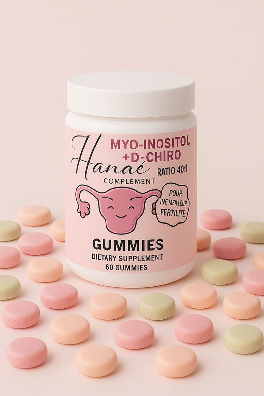 Gummies à base de Myo-Inositol + D-Chiro - Hanaé